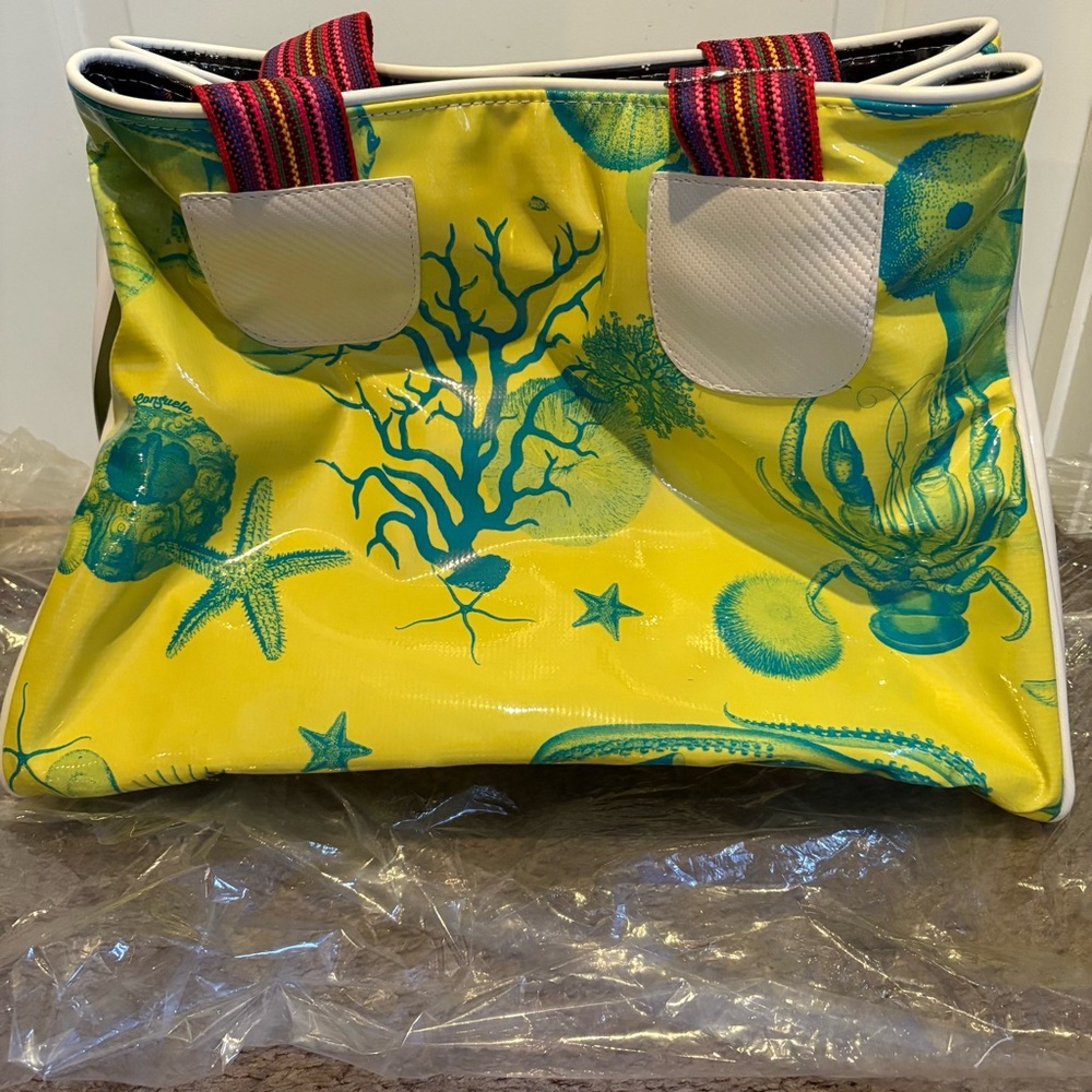 NWT Consuela Seashells Large Grande Tote - Picture 2 of 8